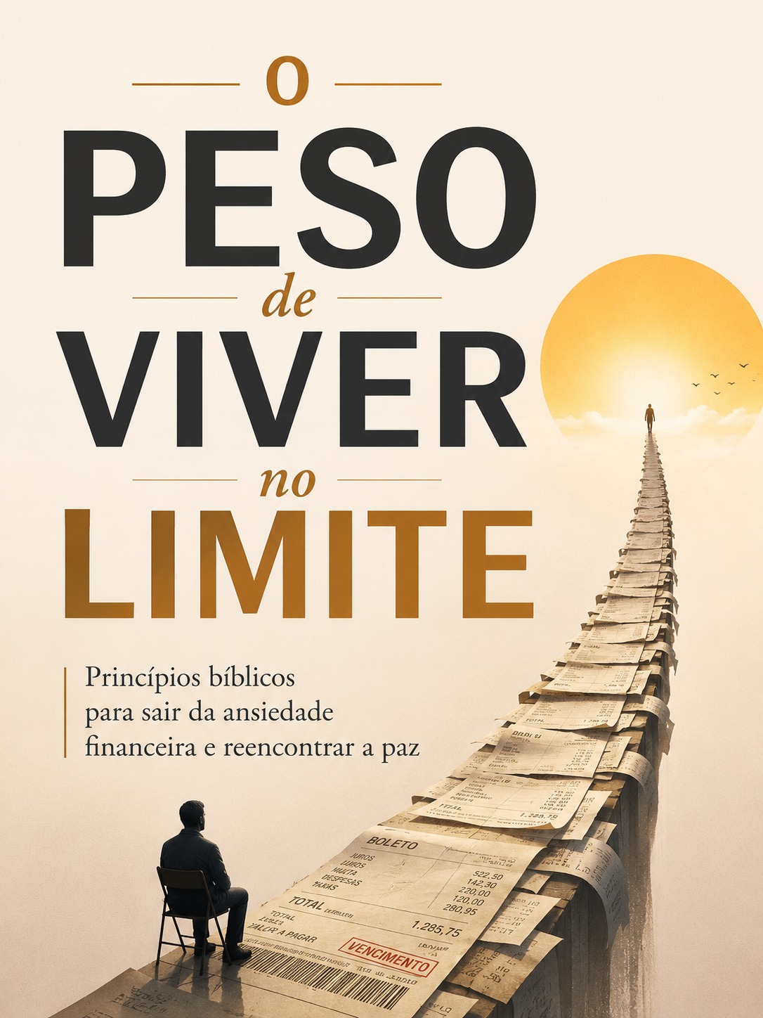 Capa do livro O Peso de Viver no Limite