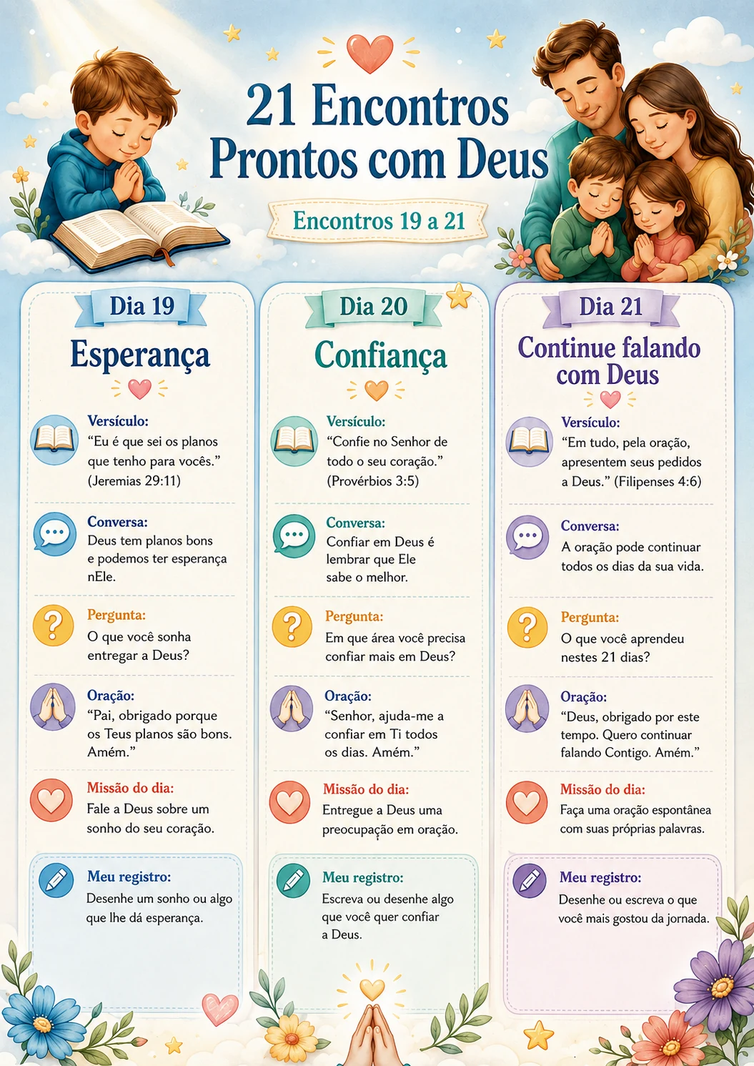 21 encontros prontos com Deus